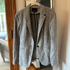 Casual knit blazer
